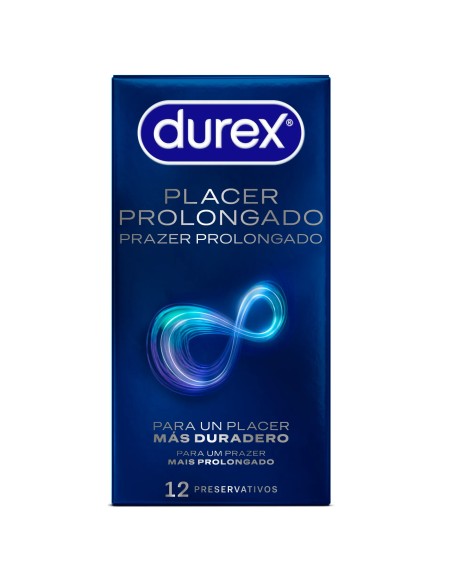 DUREX PLACER PROLONGADO Preservativos 12 unidades
