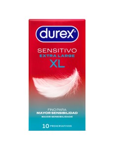 DUREX SENSITIVO XL Preservativos 10 unidades