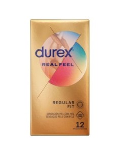 DUREX REAL FEEL Preservativos 12 unidades