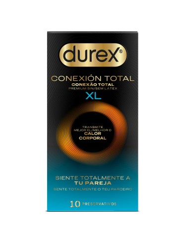 DUREX CONEXIÓN TOTAL Preservativos XL 10 unidades