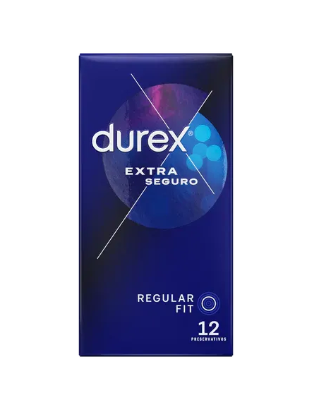 DUREX EXTRA SEGURO Preservativos 12 unidades
