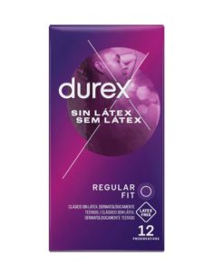 DUREX SIN LÁTEX Preservativos 12 unidades