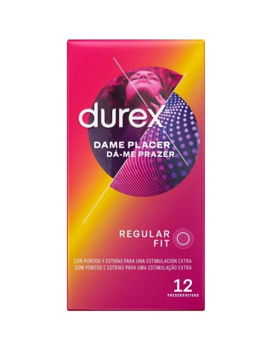 DUREX DAME PLACER Preservativos 12 unidades