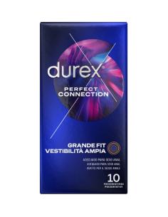 DUREX PERFECT CONNECTION Preservativos Grande Fit 10 unidades