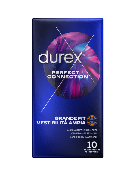 DUREX PERFECT CONNECTION Preservativos Grande Fit 10 unidades