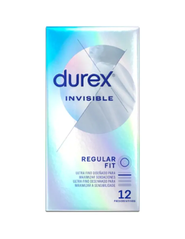 DUREX INVISIBLE Preservativos 12 unidades