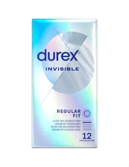DUREX INVISIBLE Preservativos 12 unidades