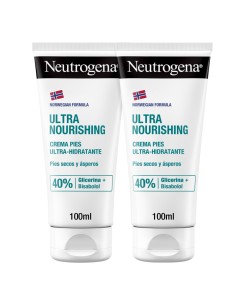 NEUTROGENA Pack Duplo Crema de Pies Nutritiva Ultra Nourishing 2 x 100 ml 2