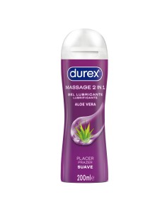 DUREX MASSAGE Gel Lubricante Suave Aloe Vera 200 ml