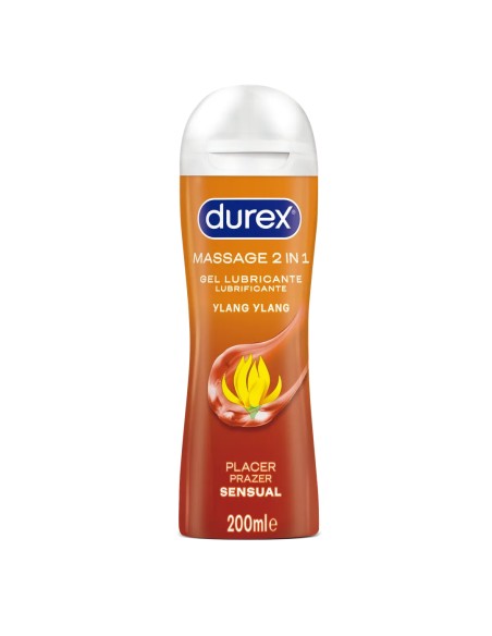 DUREX MASSAGE Gel Lubricante Sensual Ylang Ylang 200 ml