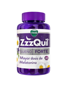 ZZZQUIL FORTE Natura Melatonina 60 Gummies