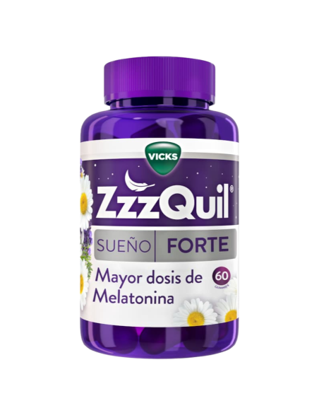 ZZZQUIL FORTE Natura Melatonina 60 Gummies