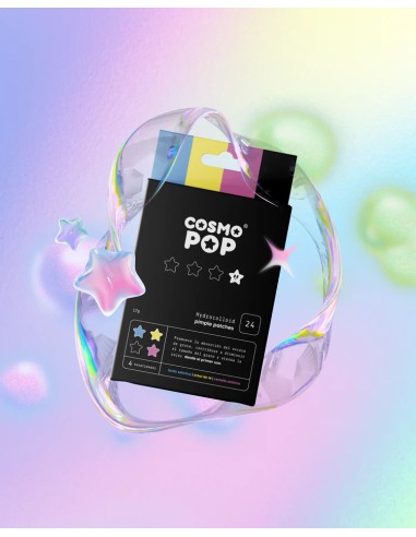 COSMO POP Parches para Granitos de Estrellas 24 unidades