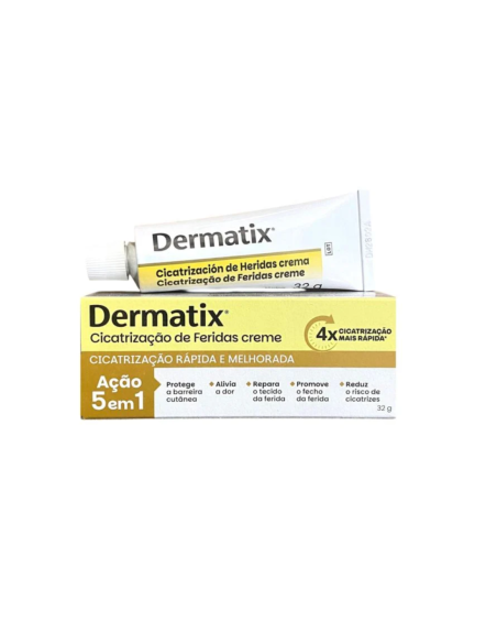 DERMATIX Crema 5 en 1 de Cicatrización de Heridas 32 g