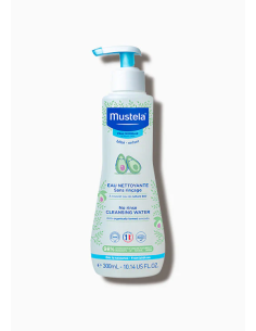 MUSTELA Agua Limpiadora Sin Aclarado 300 ml