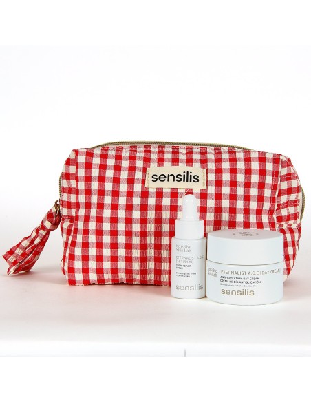 SENSILIS Pack Neceser Eternalist A.G.E. Anti-Glycation Day Cream + Serum AI Total Repair