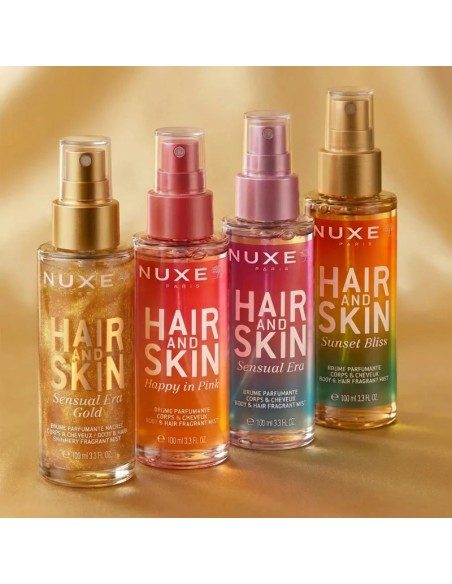 Nuxe sun spray leche corporal y cara protección media spf 20 150 ml