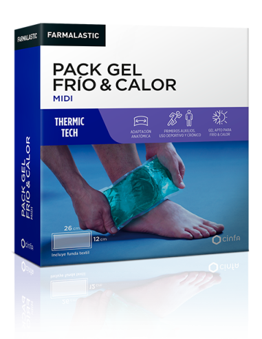 FARMALASTIC Pack Gel Frío y Calor Midi