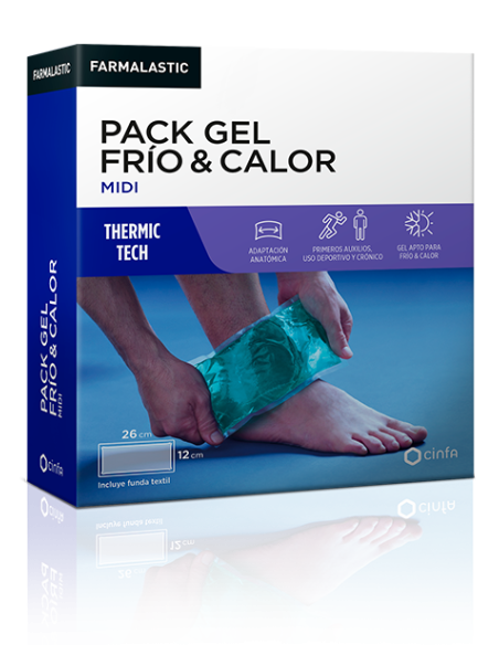 FARMALASTIC Pack Gel Frío y Calor Midi