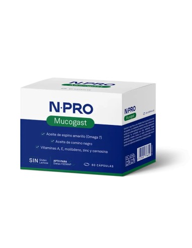 NPRO Mucogast 60 cápsulas