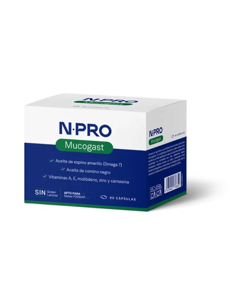 NPRO Mucogast 60 cápsulas