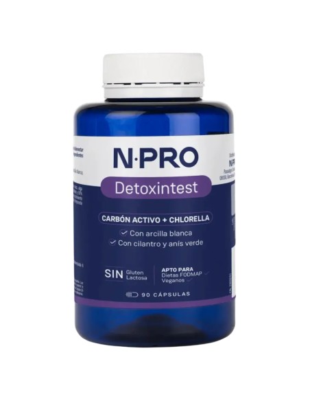 NPRO Detoxintest 90 cápsulas