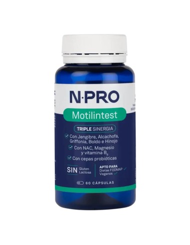 NPRO Motilintest 60 cápsulas