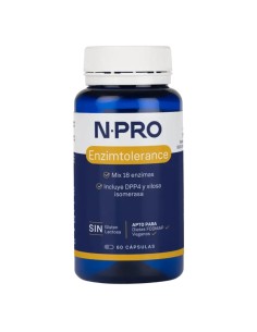NPRO Enzimtolerance 60 cápsulas