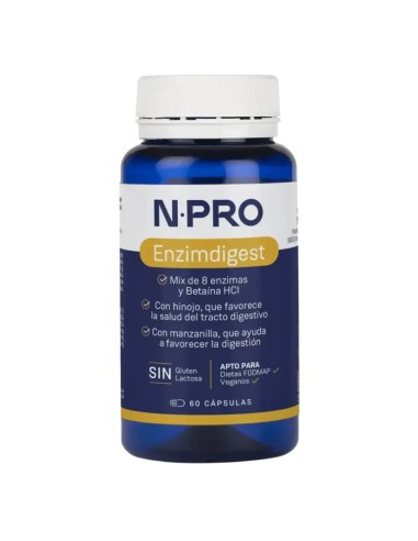 NPRO Enzimdigest 60 cápsulas