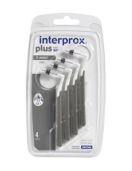 INTERPROX PLUS X-Maxi Cónico 2.4 - 4 Cepillos Interdentales