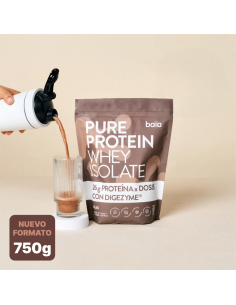 BAÏA Pure Protein Whey Isolate Sabor Chocolate 750 g