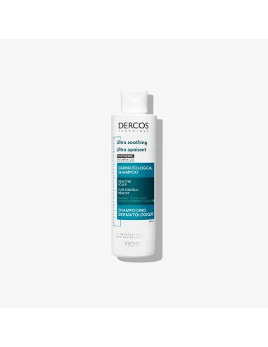 VICHY DERCOS Champú Ultra Calmante Uso Frecuente Cabello Normal a Graso 200 ml
