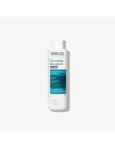 VICHY DERCOS Champú Ultra Calmante Uso Frecuente Cabello Normal a Graso 200 ml