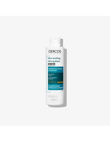 VICHY DERCOS Champú Ultra Calmante Uso Frecuente Cabello Seco 200 ml