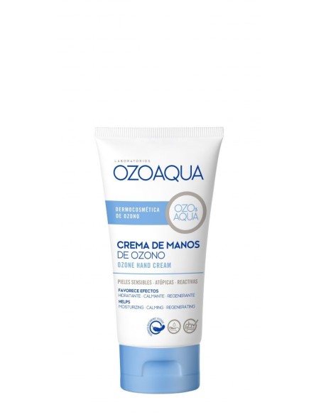 OZOAQUA Crema de Manos de Aceite Ozonizado 50 ml