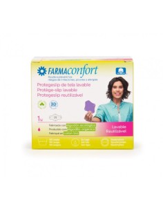 FARMAcofort protegeslip con alas de tela lavable
