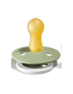 Hevea chupete goma natural 0-3 m color anaranjado y anatómico 2