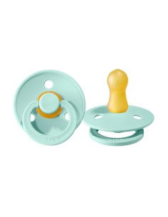 Hevea chupete goma natural 0-3 m color anaranjado y anatómico 2