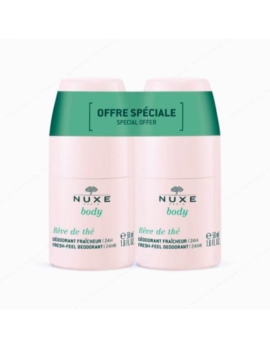 NUXE Rêve de Thé Desodorante Frescor 2 x 50 ml - DUPLO
