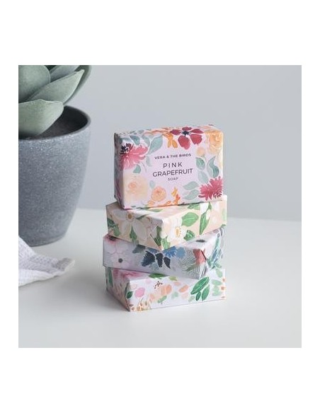 Vera & the Birds pink grapefruit corporal soap