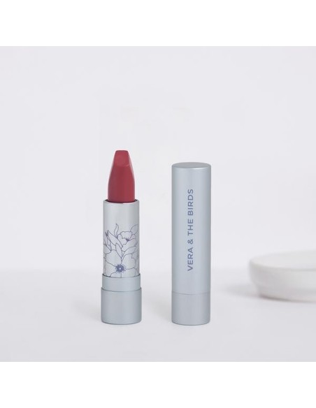Vera & the Birds radiant mate natural lipstick secret garden