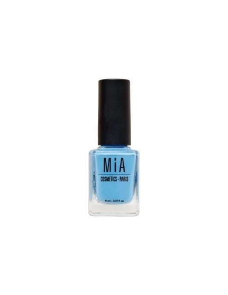 MIA Cosmetics-Paris esmalte de uñas agua azúl 11 ml