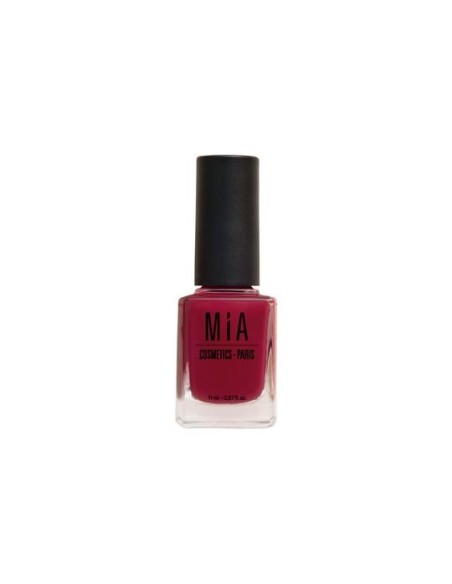 MIA Cosmetics-Paris esmalte de uñas rojo oscuro carmín 11 ml