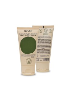 NUURA crema facial SPF50+ mineral con color 50 ml