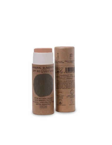 NUURA Protección Solar Facial Mineral SPF50+ Stick Color 18 ml
