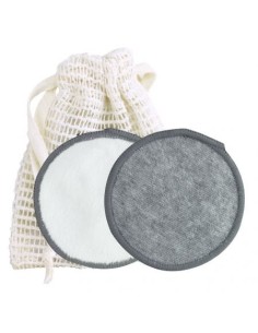 BETER NATURAL FIBER Discos desmaquillantes reutilizables 6 unidades