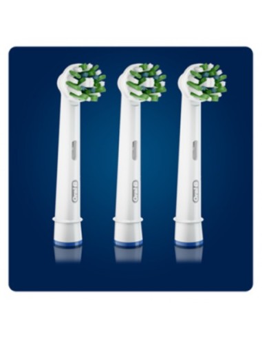 ORAL-B Cross Action cabezales de recambio para cepillo eléctrico 3 unidades