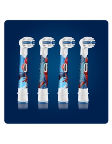 ORAL-B Extra Soft cabezales de recambio para cepillo eléctrico Spiderman 4 unidades