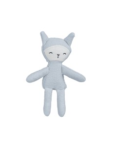 FABELAB conejito azul de bolsillo de algodón orgánico