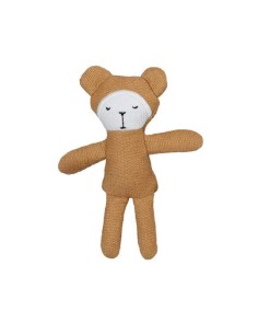 FABELAB osito mostaza de bolsillo de algodón orgánico